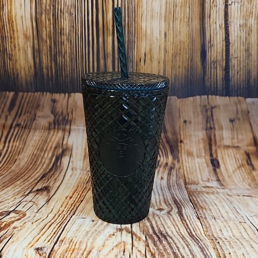2021 Starbucks Emerald Green Jeweled Grande Tumbler